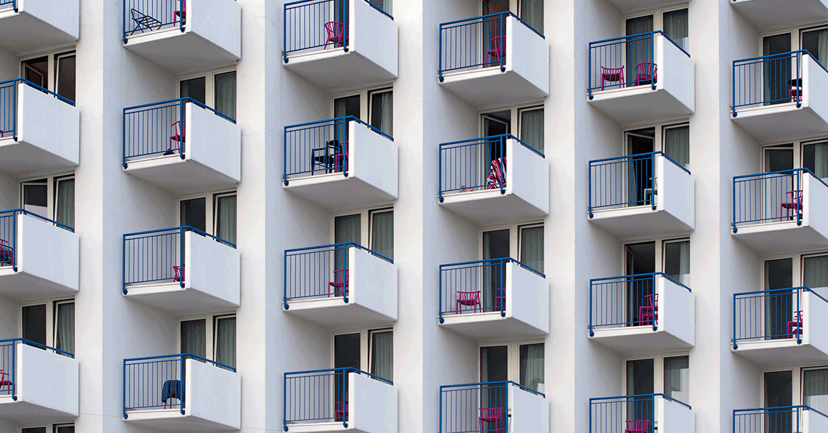 Apartment Building Balcony